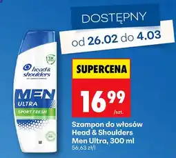 Biedronka Szampon do włosów Men Ultra oferta