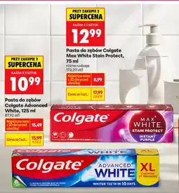 Biedronka Pasta do zębów Advanced White oferta