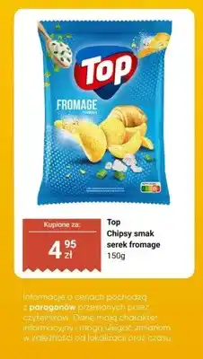 Biedronka Chipsy smak serek fromage oferta