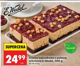 Biedronka Ciasto kajmakowe z polewą wiśniową oferta