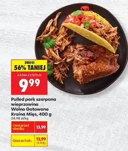 Biedronka Pulled pork szarpana wieprzowina oferta