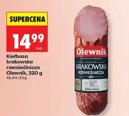 Biedronka Kiełbasa krakowska rzemieślnicza sucha oferta