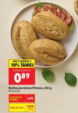 Biedronka Bułka poranna fitness oferta