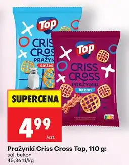 Biedronka Prażynki Criss Cross salted oferta