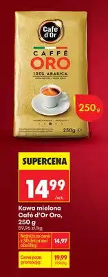 Biedronka Kawa mielona Oro oferta