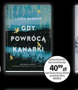 Empik Laura Barrow Gdy powrócą kanarki oferta