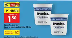 Biedronka Jogurt naturalny typu greckiego oferta