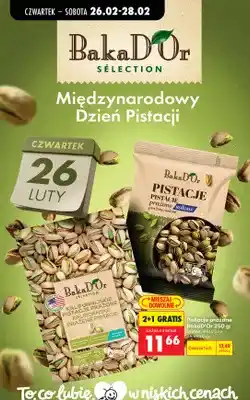 Biedronka Pistacje prażone solone oferta