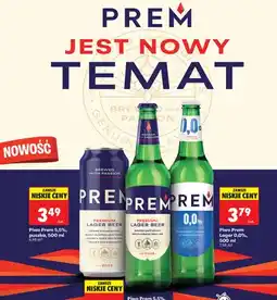 Biedronka Piwo Prem 5,5%, puszka oferta