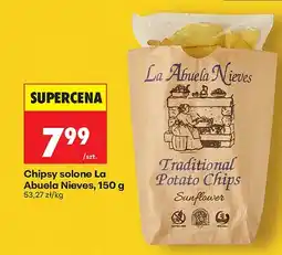 Biedronka Chipsy solone Traditional Potato Chips Sunflower oferta