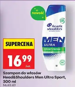 Biedronka Szampon do włosów Men Ultra Sport oferta