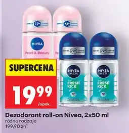 Biedronka Dezodorant roll-on Pearl & Beauty oferta