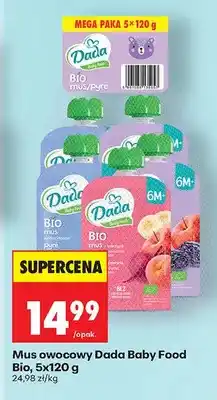 Biedronka Mus owocowy Bio oferta