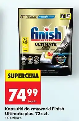 Biedronka Kapsułki do zmywarki Ultimate plus oferta