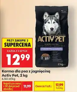 Biedronka Karma dla psa z jagnięciną oferta