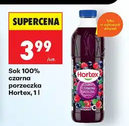 Biedronka Sok 100% czarna porzeczka oferta