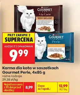 Biedronka Karma dla kota w saszetkach różne rodzaje oferta