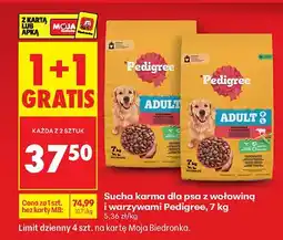 Biedronka Karma sucha dla psa z wołowiną i warzywami Adult oferta