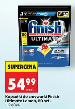 Biedronka Kapsułki do zmywarki Ultimate Lemon oferta