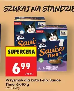 Biedronka Przysmak dla kota Sauce Time oferta