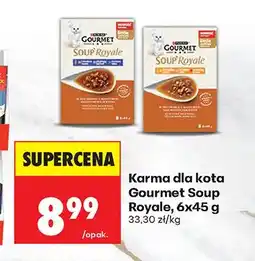 Biedronka Karma dla kota Soup Royale oferta