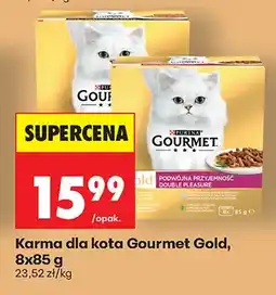 Biedronka Karma dla kota Gourmet Gold oferta