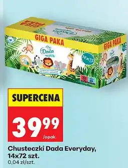 Biedronka Chusteczki Everyday oferta