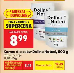 Biedronka Karma dla psów różne rodzaje oferta