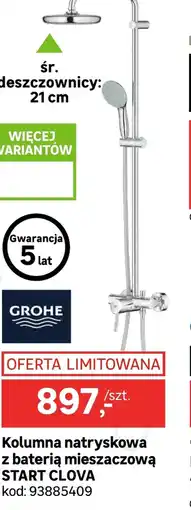 Leroy Merlin Kolumna natryskowa Grohe oferta
