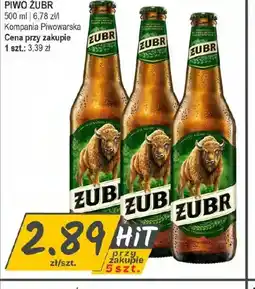 Słoneczko Piwo Zubr oferta