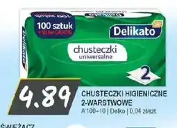 Słoneczko Delikato Chusteczki uniwersalne oferta
