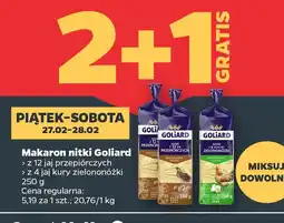 Netto Makaron nitki Goliard oferta