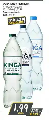 Słoneczko Woda Kinga Pienińska oferta