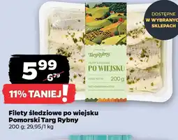 Netto Filety śledziowe po wiejsku oferta