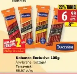 API MARKET Tarczyński Kabanos Exclusive oferta