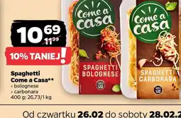 Netto Come a Casa Spaghetti oferta