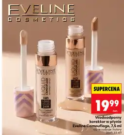 Biedronka Wodoodporny korektor w płynie Eveline Camouflage oferta