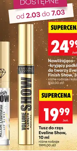 Biedronka Wodoodporny korektor w płynie Eveline Finish Show oferta