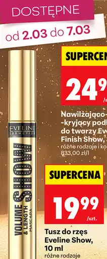 Biedronka Tusz do rzęs Eveline Show oferta