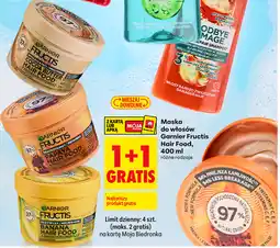 Biedronka Maska do włosów Garnier Fructis Hair Food oferta