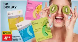 Biedronka Hydrożelowe płatki pod oczy Be Beauty, 2 szt oferta