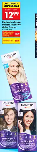 Biedronka Farba do włosów Palette Intensive Color Creme różne kolory oferta
