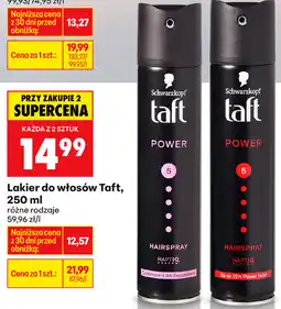 Biedronka Lakier do włosów Taft, 250 ml różne rodzaje oferta