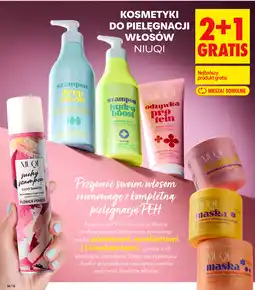 Biedronka Kosmetyki do pielęgnacji włosów NIUQI oferta