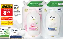 Biedronka Mydło w płynie Dove, 500 ml opakowanie uzupełniające (różne rodzaje) oferta