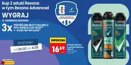 Biedronka Antyperspirant w sprayu Rexona, 150 ml, różne rodzaje oferta
