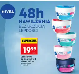 Biedronka Lekki krem do twarzy 7 w 1 Nivea, 100 ml (różne rodzaje) oferta