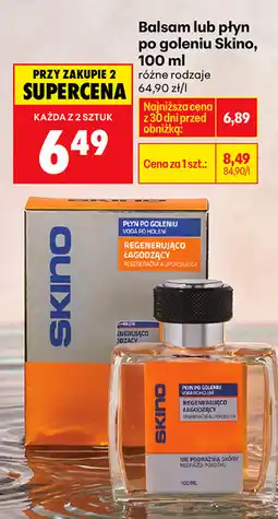 Biedronka Balsam lub płyn po goleniu Skino, 100 ml (różne rodzaje) oferta