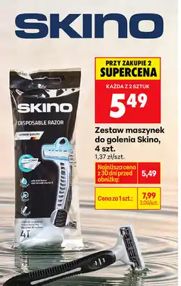 Biedronka Zestaw maszynek do golenia Skino, 4 szt oferta
