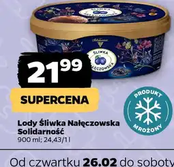 Netto Lody Sliwka Nałęczowska Solidarność oferta